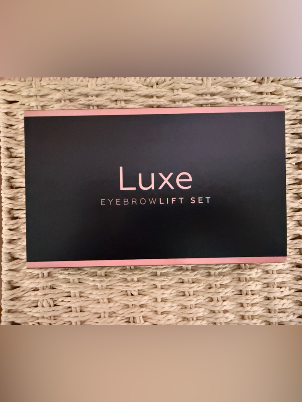 Luxe Eyebrow Lift Set - Black & Pink Accents